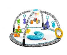Fisher-Price - Gimnasio Estimula Los Sentidos, Manta de Juego para Bebé (Mattel DFP71)