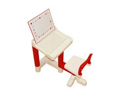 Liberty House Juguetes Multiusos Escritorio y Silla con Pizarra magnética