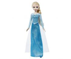 Disney Frozen Elsa Musical Muñeca Que Canta al presionar un botón, Juguete +3 años (Mattel HMG34)