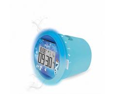 Disney Frozen - Radio Despertador Olfativo (perfume plátano), función luz nocturna (Lexibook CS100FZ)