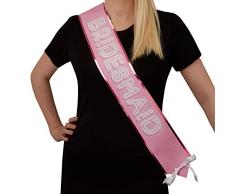 Neviti 776025 - Banda para despedida de soltera (2 unidades, 159 x 10 x 1,8 cm), color rosa