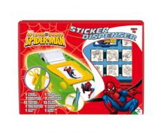 Multiprint 8817 - Juego de creación de Pegatinas con diseño de Spiderman, Incluye 7 tampones para Estampar