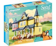 Spirit-Casa de Lucky Playset de figuras de juguete, multicolor, 58,5 x 50 x 12,5 cm Playmobil 9475