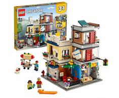 LEGO Creator - Tienda de Mascotas y Cafetería Nuevo set de construcción de Edificios de Juguete (31097)
