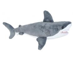 Wild Republic-22462 Peluche Tiburón Cuddlekins, Color Gris, 20 cm (22462)