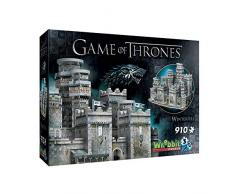 Wrebbit 3D- Castillo Puzzle 3D Juego de Tronos Invernalia, Multicolor (W3D-2018)