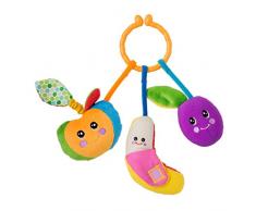 Chicco Tutti Frutti - Sonajero suave y ligero de frutas con diferentes actividades y fácil de agarrar