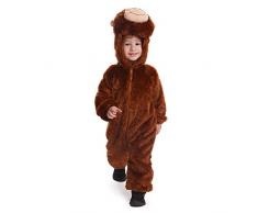 Dress up America Niños Pequeños y niños de Peluche Mono Disfraz Manta Monos Mono