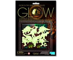 4M - Glow 3D Dinosaur, decoración fosforescente (004M5426)