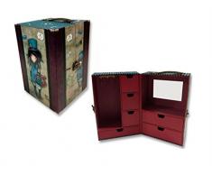 Gorjuss JW-01-G Joyero Taquilla Grande The Hatter