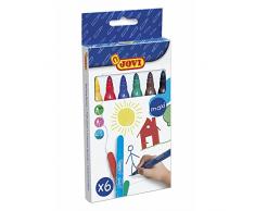 Jovi Rotuladores Maxi - Colores Surtidos; 6 Unidades (1706)