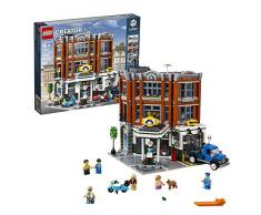 LEGO Creator Expert - Taller de la Esquina, Juguete de Maqueta de Edificio para Construir con Vehículos y Minifiguras (10264)