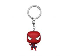 Funko POP! Keychain: Spiderman No Way Home 2021 - Spider-Man - Leaping SM2 - Collectable Vinilo Mini Figure Llavero Novedoso - Relleno De Calcetín - Idea De Regalo - Mercancía Oficial - Fans De Movies