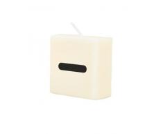 PD-Party Símbolo De Vela – Cera 2 X 4 cm, Negro/Blanco