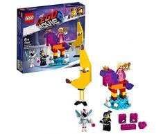 LEGO La LEGO Película 2 - Se presenta la Reina Soyloque Quiera con un juguete creativo de construcción con las aventuras de Watevra WaNabi (70824)