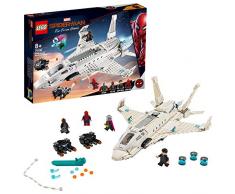 LEGO Super Heroes - Jet Stark y el Ataque del Dron, Set de Construcción de Avión de Juguete de Aventuras de Spiderman (76130)