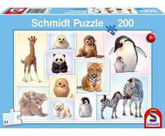 Schmidt Spiele- Puzzle Infantil (200 Piezas), diseño de niños de la Naturaleza (SCH56270)