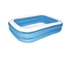 Bestway - Piscina Rectangular, Color Azul, Color Azul (12819)