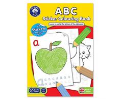 Orchard_Toys Libro para Colorear con Pegatinas del Alfabeto