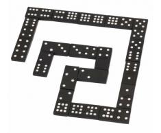 NATURL Games Domino en caja de madera, 55 piedras , color/modelo surtido