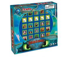 Winning Moves 63285 Ohnezahn Match How to Train Your Dragon - Juego de Mesa (Contenido en alemán)
