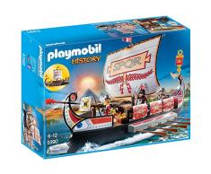 PLAYMOBIL History 5390 Galera Romana, Barco Flotante, Juguetes para niños a Partir de 6 años