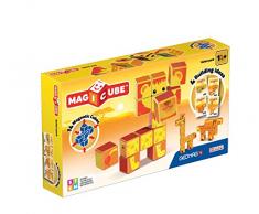 Geomag MagiCube Safaripark - 14 pcs 14pieza(s) - Bloques de construcción de Juguete (Naranja, Rojo, Amarillo, 14 Pieza(s), Rectangular, Imagen, Niño, Niño/niña)