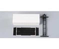 Herpa 081153-Lona de Cortina cambiable con Placa Base 7.45 m, Contenido 2 Piezas (081153)