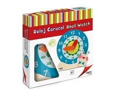 Cayro - Reloj Caracol - Juego para bebés - Desarrollo de Habilidades cognitivas - Juego de Mesa (8117)