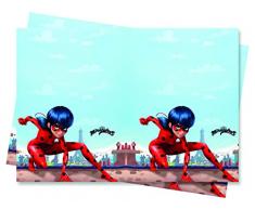 Procos - Mantel, rojo, negro, 20055