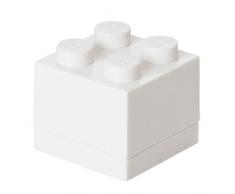 LEGO - Mini Caja de Almuerzo 4, Color Blanco (Room Copenhagen A/S 40111735)