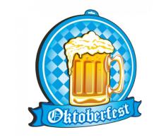 Folat- Jarra de cerveza Oktoberfest 3D Sign, Multicolor (20951)