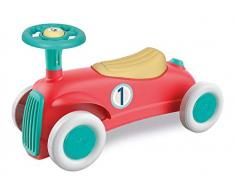 Clementoni - Mi Primer Coche - Juguete andador correpasillos bebé a partir de 12 meses, juguete sostenible y ecológico desde 1 año (17308)