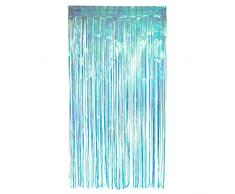 Boland- Cortina de Aluminio, Color Azul Claro, 200 x 100 cm (20027)