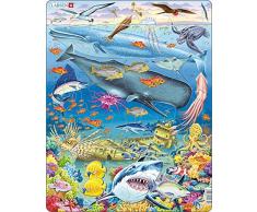 Larsen Maxi LA-FH20 Puzzle - Rompecabezas (Rompecabezas de Figuras, Fauna, Niños, Niño/niña, 3 año(s), Interior)