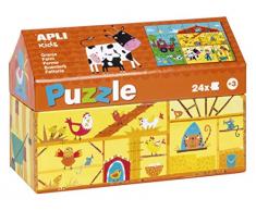 APLI Kids - Puzzle casita Granja