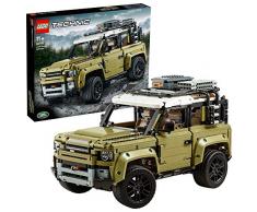 LEGO Technic - Land Rover Defender, Juguete de Construcción de Coche 4x4, Maqueta del Nuevo Modelo de Todoterreno (42110)