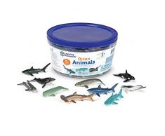 Learning Resources- Figuras de Animales del océano (Set de 50) (LER0799) , color, modelo surtido