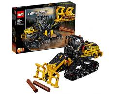 LEGO Technic - Cargadora con Orugas, maqueta de juguete de construcción 2 en 1 con detalles y brazo que se mueve de verdad (42094)