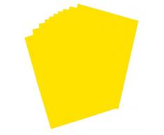 Folia 65125 – Póster de cartón, 48 x 68 cm, 10 Hojas, Color Amarillo