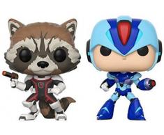Funko 22773 Capcom Marvel Rocket Vs Megaman X Pop - Figura de Vinilo