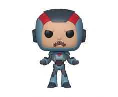 Funko- Pop Figura de Vinilo: Animación: Rick & Morty S6-Morty in Mech Suit Coleccionable, Multicolor, Estándar (40247)