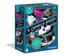 Clementoni-16184- Juego de Mesa con Gorro mágico, Juego de Magia, Multicolor, 16184