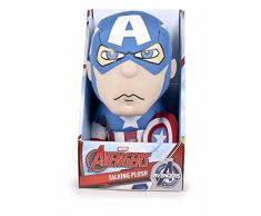 Marvel- Capitan America Peluche con Sonidos (Famosa 760014301)