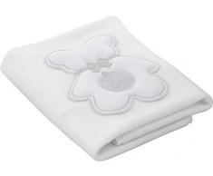 Italbaby 020.2100-0280 C - Juego de sábanas con Manta, diseño de Letra C, Color Gris