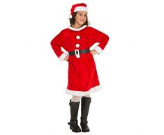 My Other Me Me-200426 Papa Noël Disfraz de Mama Noel para niña, 7-9 años (Viving Costumes 200426