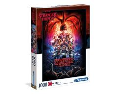 Clementoni- Puzzle 1000 Piezas Strange Things (39543.9)