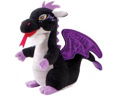 Trudi Peluche electrónico mini dragón, color negro (52428)