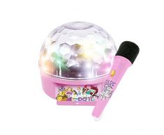 CLAUDIO REIG- Princesas Disney Micro Bola luz bluetoth Bluetooth, Color Rosa (5295.0)