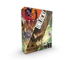 Asmodee Italia - Unlock Timeless Adventures Escape Room de Mesa, edición íntegramente en Italia, Color 8985